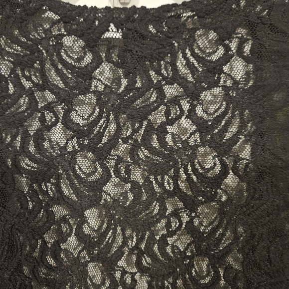 Picadilly Womens’s Blue Green Lace Back Open Cardigan/Jacket Size Small Floral - Picture 4 of 4